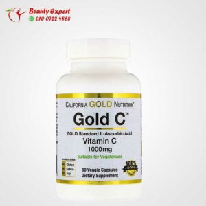Gold C, Vitamin C, 1,000 mg, California Gold Nutrition, 60 Capsules
