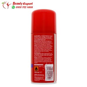 Deep heat pain relief spray ingredients 