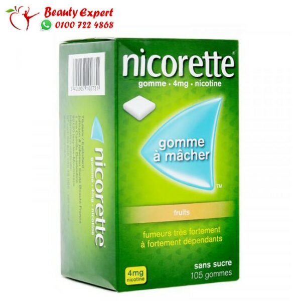 Nicorette chewing gum