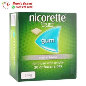 Nicorette chewing gum 2mg
