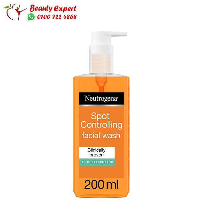 غسول نيتروجينا البرتقالي الاصلي Neutrogena Face Wash (2) غسول نيتروجينا البرتقالي الاصلي - Neutrogena Face Wash, Clear & Protect, Oil-free, 200ml