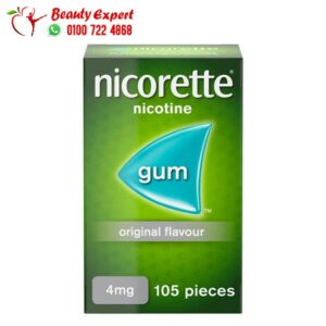 Nicorette nicotine gum 4mg original