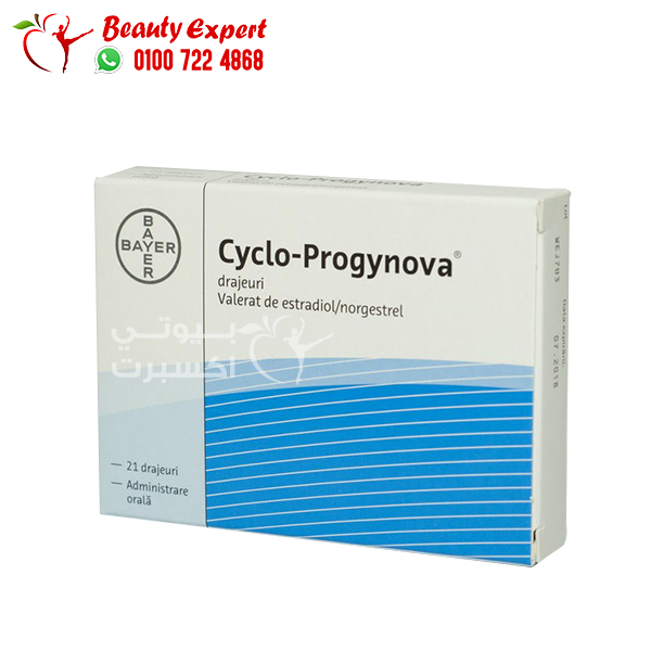 Cyclo progynova tablet for hormone replacement therapy and osteoporosis treatment