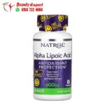 Natrol Alpha Lipoic Acid Time Release 600 mg 45 Tablets