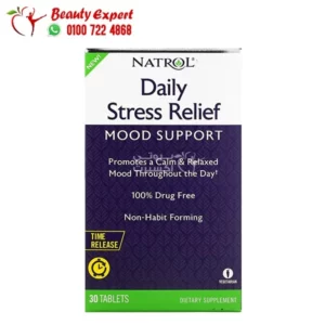 Natrol daily stress relief Time Release 30 Tablets