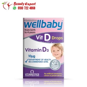 wellbaby vitamin d drops newborn and kids 10ml