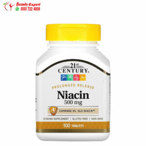21st Century Niacin 500 mg tablet for energy and circulatory support