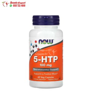 NOW Foods 5-HTP 100 mg 60 Veg Capsules