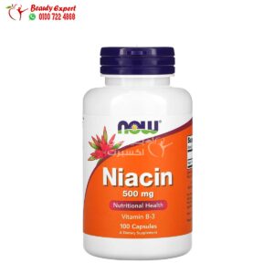Now foods niacin supplement supports overall health