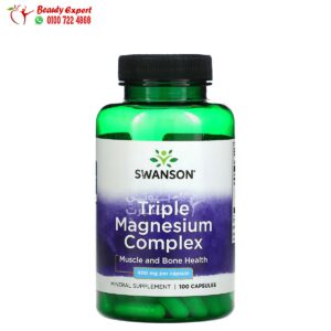 Swanson triple magnesium complex for muscle and bone health