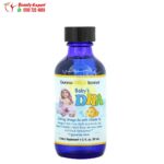 California Gold Nutrition Baby's DHA, Omega-3s with Vitamin D3, 1,050 mg 2 fl oz (59 ml)