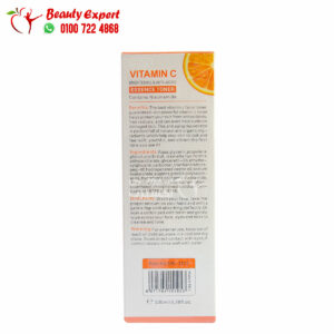 مكونات تونر فيتامين c دكتور راشيل لتفتيح البشرة ومقاومة علامات الشيخوخة 100مل Dr. Rashel vitamin c essence toner