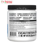 EVL BCAA 5000 powder builds lean muscles