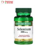 Nature’s Bounty selenium 200 mcg tablets support prostate and immune system health