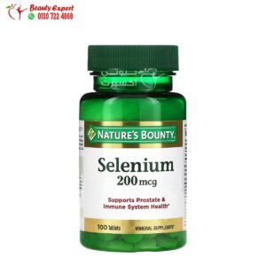 سيلينيوم أقراص Nature's Bounty Selenium 200 mcg 100 Tablets