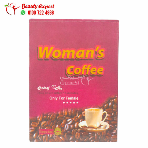 Woman's coffee increases desire and treats frigidity