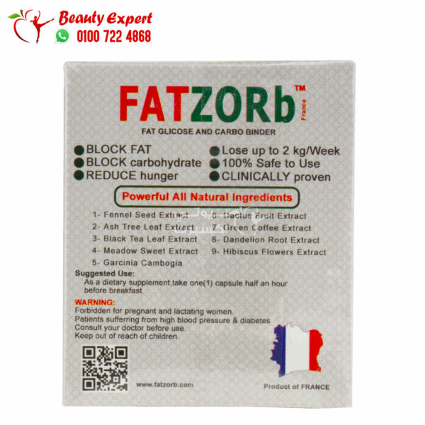 Fatzorb weight loss tablets ingredients
