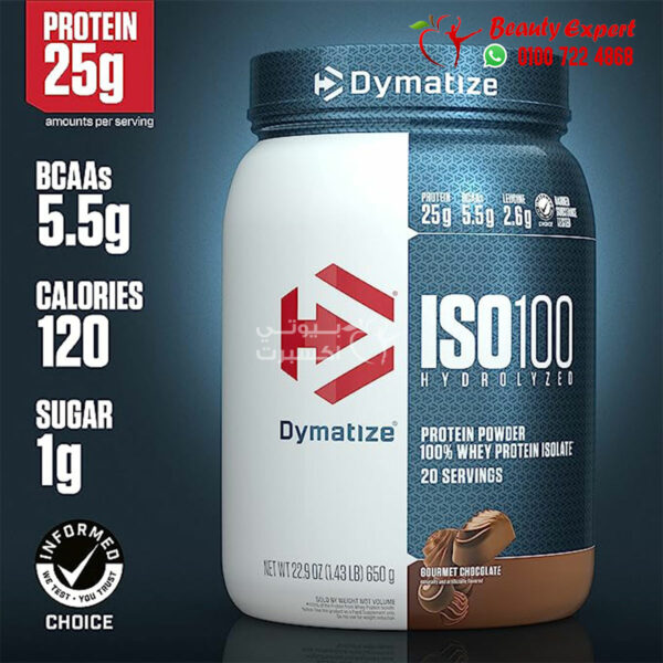 Dymatize iso100 hydrolyzed protein powder for muscle growth