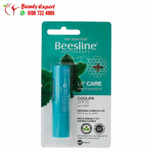 Beesline lip care coolips SPF 15 soothes and refreshes the lips while providing a cooling sensation