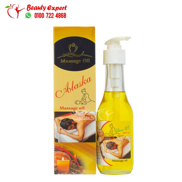 Alaska massage oil for men for pain relief