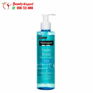 Neutrogena hydro boost water gel cleanser cleans and hydrates skin