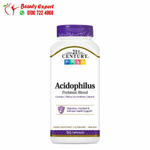 21st century acidophilus probiotic blend capsules for digestive system support