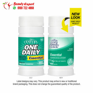 21st Century One Daily Multivitamin Essential capsules for suppport overall health 100 capsules