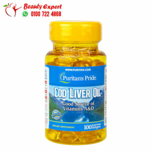 Puritan's pride cod liver oil capsules