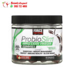 فورس فيكتور علكات خل التفاح بروبيوسليم 60 علكة Force Factor ProbioSlim Apple Cider Vinegar Gummies