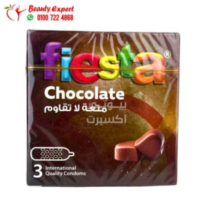 fiesta واقى ذكرى للرجال Fiesta Chocolate - Dotted & flavored Condoms