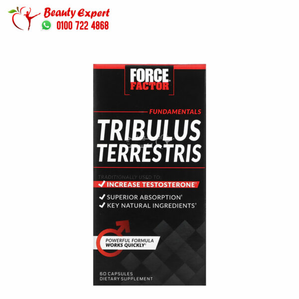 Force Factor tribulus terrestris pills testosterone boost 60 Capsules