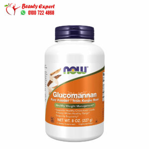 NOW Foods Glucomannan Pure Powder 8 for Slimming & Weight Loss (227g)