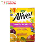 alive فيتامين للنساء لتقوية المناعة 100 ملجم 50 كبسولة Nature’s Way Alive Multivitamin