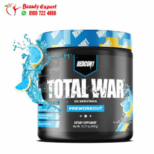 REDCON1 total war powder Pre-Workout energy boost with Blue Lemon Juice (447 gm)