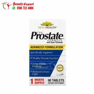 دواء الساو بالميتو لدعم صحة البروستاتا ريل هيلث 90 قرص Real Health the Prostate Formula with Saw Palmetto