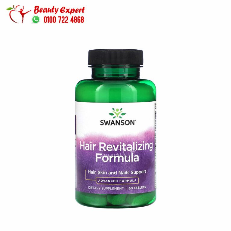 حبوب فيتامين للشعر لتجديد حيويته سوانسون 60 قرصًا Swanson Hair Revitalizing Formula