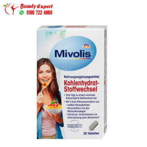 mivolis kohlenhydrat blocker for Burning Pills 20 Tablets