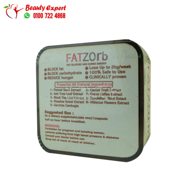 fatzorb silver line pills for slimming and fat burning 30 tablets