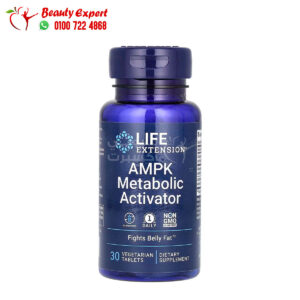 حبوب Life Extensionمنشط التمثيل الغذائي AMPK 30 قرصًا نباتيًا , AMPK Metabolic Activator, 30 Vegetarian Tablets