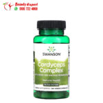 دواء cordyceps كورديسبس للصحة العامة سوانسون 60 كبسولة نباتية Swanson Cordyceps Complex