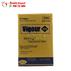 حبوب فيجور للرجال 300مجم 10 اقراص vigour 300mg