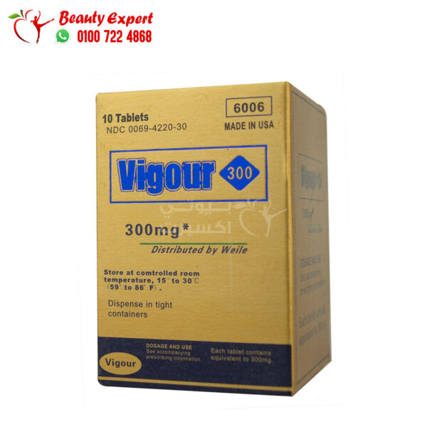 ‎Vigor Tablets For Men 300mg 10 Tablets Vigour 300mg ‎