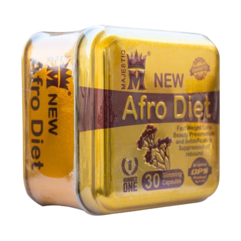 AL177 Majestic New afro diet capsules for weight loss - 30 capsules