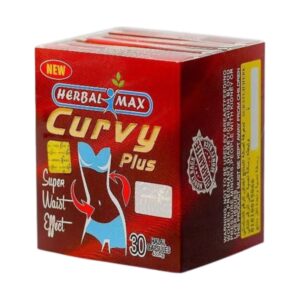 Herbal max curvy plus for weight loss 30 capsules