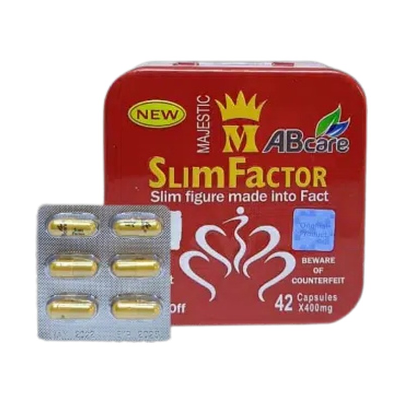 Slim factor slimming capsule for weight loss and fat burning - 42 capsules