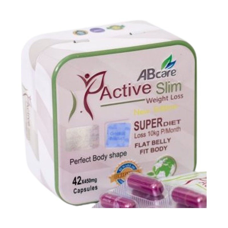 AB care active slim weight loss capsules for fat burning - 42 capsules