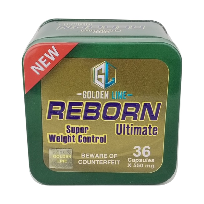 Reborn ultimate weight control tablets to get your ideal weight and burn fat - 36 capsules
