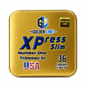 كبسولات سمارت سليم جولدن لاين من هيربال واي للتخسيس وحرق الدهون 36 كبسولة - golden line xpress slim