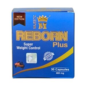 برشام ريبورن بلس ماجستيك للتخسيس وحرق الدهون  30 كبسولة - reborn plus majestic