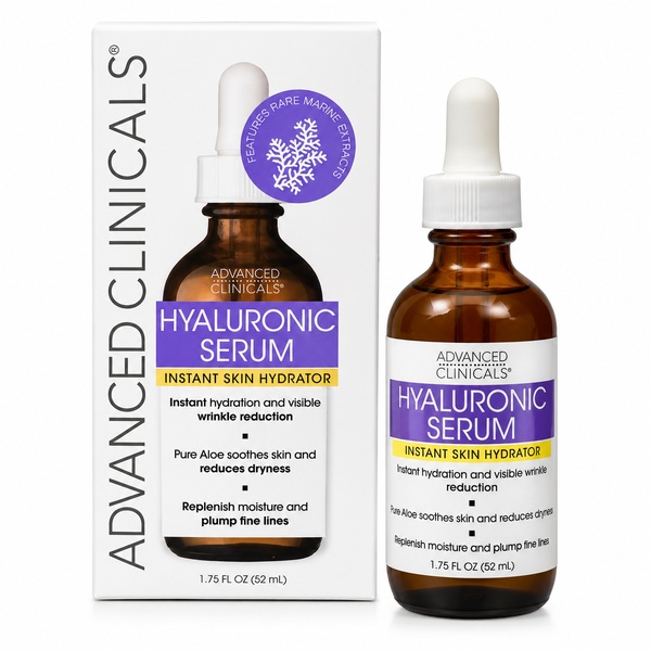 CI265 سيروم هيالورونيك اسيد Advanced Clinicals المضاد للشيخوخة 52 مل - Advanced Clinicals Hyaluronic Acid Anti Aging Face Serum 52ML